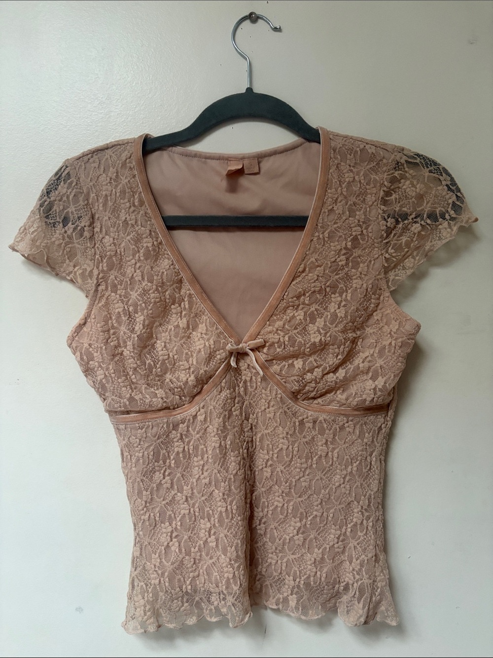 Lace Trim Top